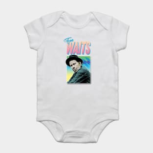 Tom Waits / Retro 90s Styled Aesthetic Design Baby Bodysuit